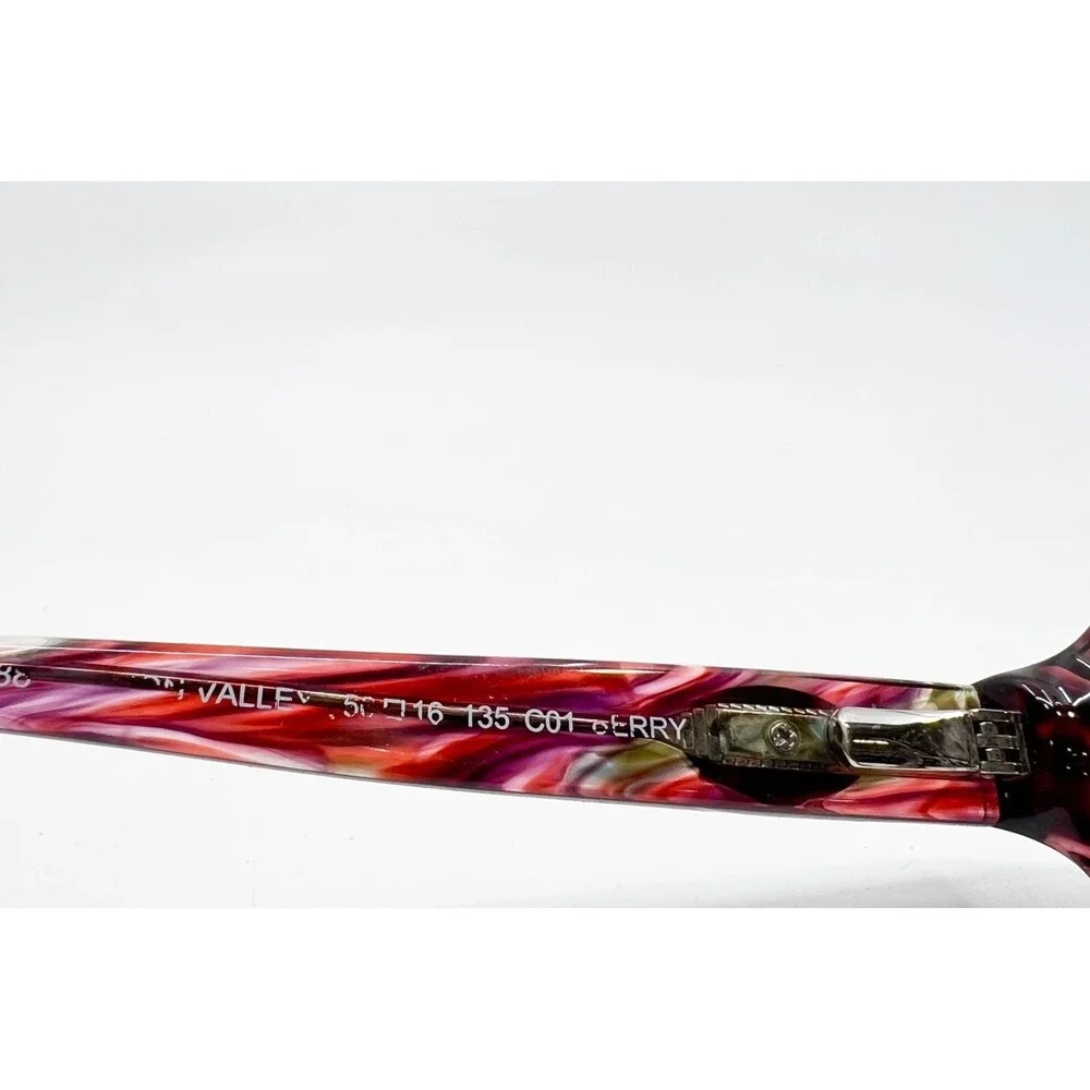 Kirkland Signature Eyeglasses Womens Multicolor Valley 50-16-135 C01 Cherry 50mm